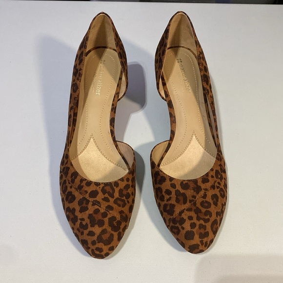 Naturalizer Leopard Print 2 inch Heels - Picture 2 of 11